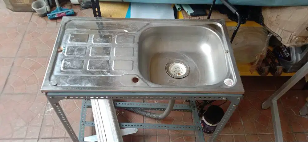 Wastafel Portable Bak Cuci Tangan Portable Tempat Cuci Piring Panjang