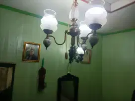 Lampu Gantung Kuningan Cabang 3