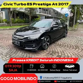 [KM42rb] Civic Turbo ES Prestige Matic 2017 AB Tgn1 ANTIK Kredit Murah