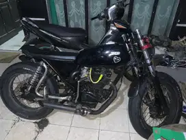 Motor Custom Bratcafe Basic Honda Gl up Tiger