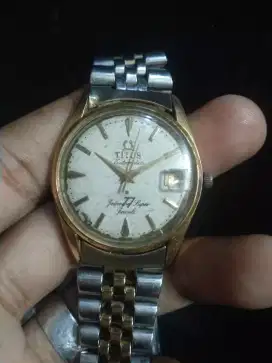 Jam tangan jadul Titus 77 automatic ori