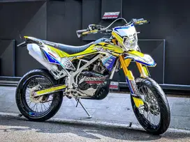 KLX DTRACKER 150 MODIF SUPERMOTO MULUS MESIN TERAWAT