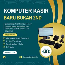 KOMPUTER KASIR GROBOGAN / MESIN KASIR PURWODADI ( BARU )