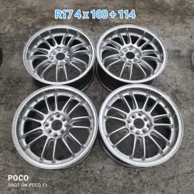 Rep RE030 R17 pcd 4 x 100 + 114 lebar 7,5 offset 42