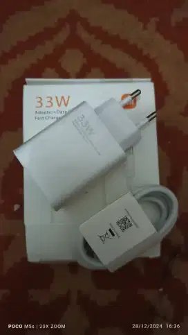 Charger Xiaomi Redmi Poco 33 Watt fast charging