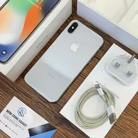 iPHONE X 256GB SILVER | FULLSET