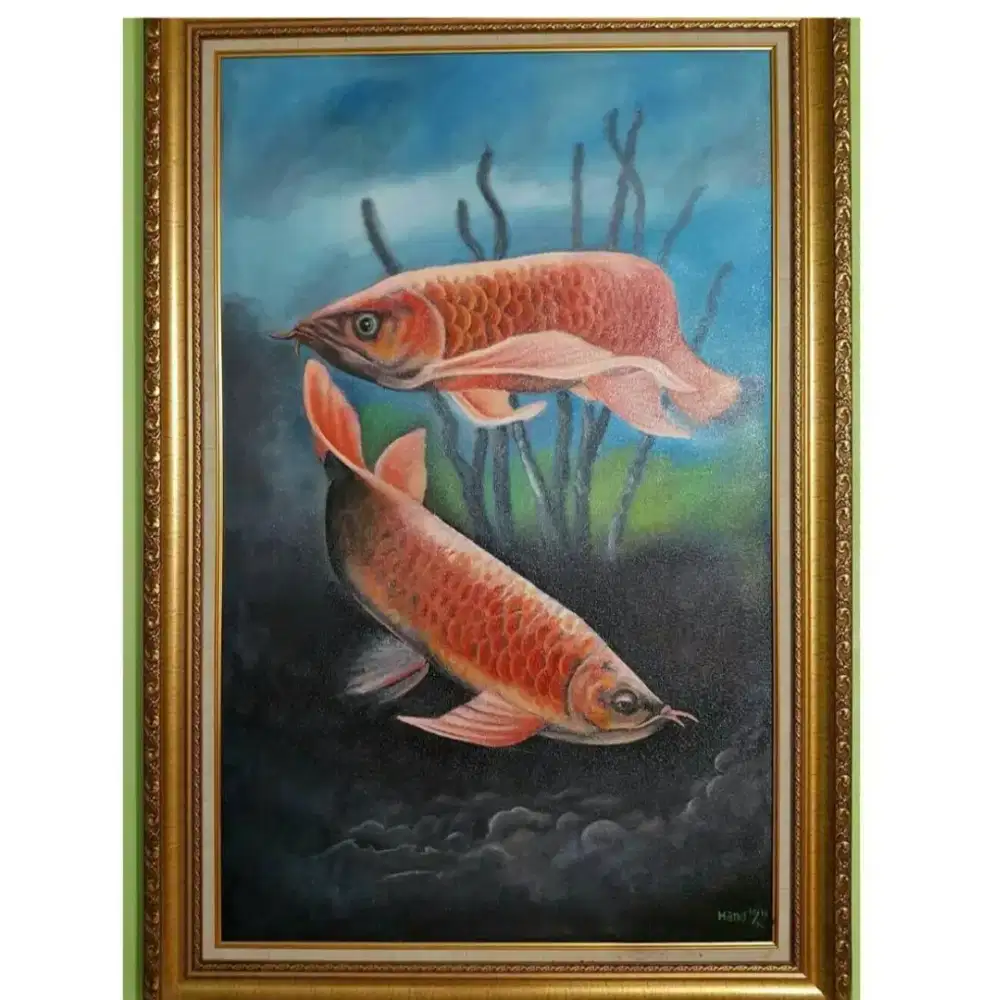Beauty in Arowana (Lukisan Arowana)