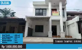 Rumah Klasik Minimalis 2 Lantai View Gunung Tampak Siring Sentul City