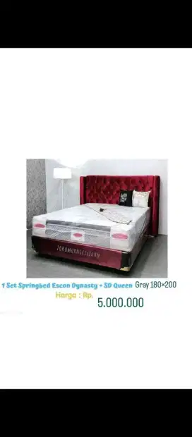 Dijual 1 set springbed econ dinasty