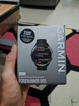 Garmin Forerunner 965 Black Amoled