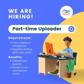 Lowongan Kerja Part Time Tim Upload Serang Cilegon