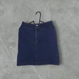 Rok mini jeans wanita mantulita