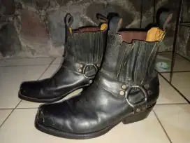Sepatu boots kulit asli Mexico size 45