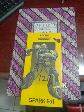 Tecno spark Go1 4/128 new di Japanese Phone