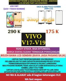 Service HP/Baterai-Touchscreen-LCD VIVO V17-V19