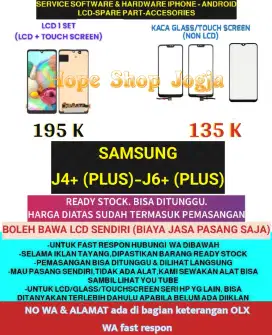 Service HP-Baterai-Touchscreen/LCD SAMSUNG J4+ (PLUS)-J6+ (PLUS)