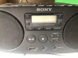 CD Radio Second Sony Boombox