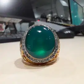 Bacan doko kristal HQ perak ukir garut