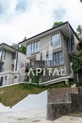 Villa dengan City View Bernuansa Sejuk di Dago Village Bandung Utara