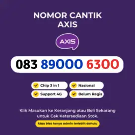 Nomor Cantik Axis Murah