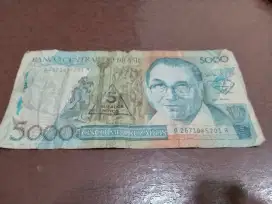 Uang kertas 5000 Brasil
