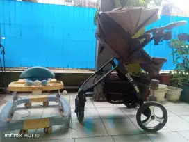 Jual stoller Onyx - Bonus baby walker