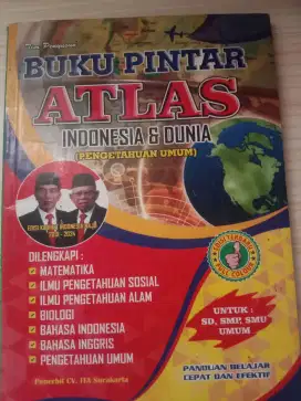 Buku Pintar Atlas Indonesia & Dunia