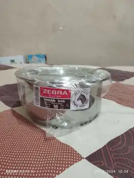 panji stainless 16 cm zebra