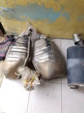 Jual Muffler knalpot mobil Mercedes dan bmw