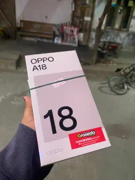 Oppo A18 4/128gb barang resmi