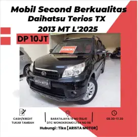 Daihatsu Terios TX 2011 MT L'2025 Km 82rb Dp Min 10jtan