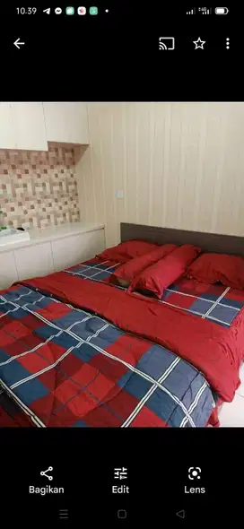 DISEWAKAN KAMAR TYPE STUDIO APARTEMEN TENGAH KOTA SEMARANG