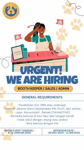 WE ARE HIRING !