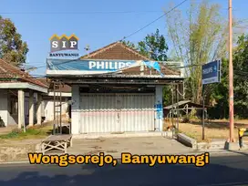 Dijual Tanah dan Ruko di jalan Provinsi Wongsorejo Banyuwangi Utara