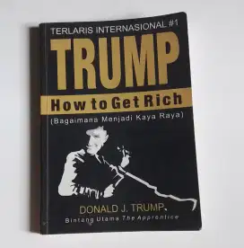 Buku Donald J.Trump terlaris Internasional