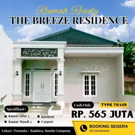 THE BREEZE RESIDENCE (DEKAT KAMPUS MALAHAYATI), PRAMUKA, RAJABASA, BDL