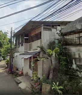 Rumah tua hitung tanah di cilandak strategis murah