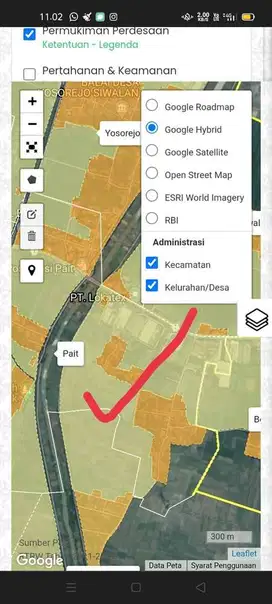 Tanah zona industri kab pekalongan