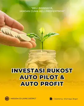 JUAL RUMAH KOST PREMIUM 4 MENIT KE KAMPUS IPB - INVESTASI AUTO CUAN