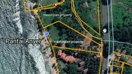 Dijual TERMURAH langsung pemilik tanah hadap pantai di Anyer