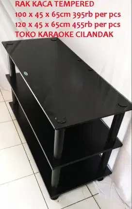 meja audio 120cm bahan kokoh