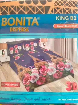 Bed caver bonita viona
Uk 180 x 120 rp 250 000