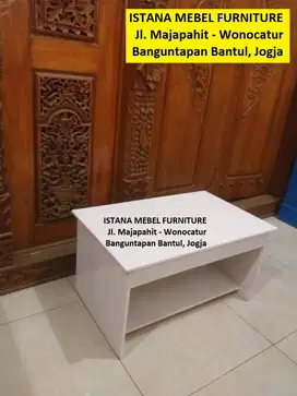 Meja Laptop Komputer Belajar Tulis Kost Kos Lesehan Pendek Kayu (mlt)