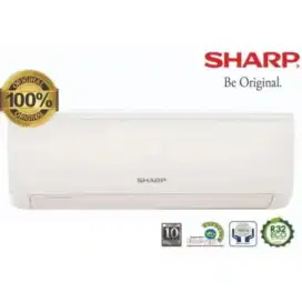 AC SHARP 1/2 PK STANDART R32 LOW WATT ( 05BEY) +Pemasangan