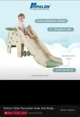 Perosotan slide anak merk Parklon