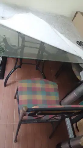 1 set meja makan