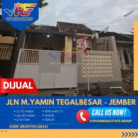 RUMAH DI PERUM TEGALBESAR JEMBER