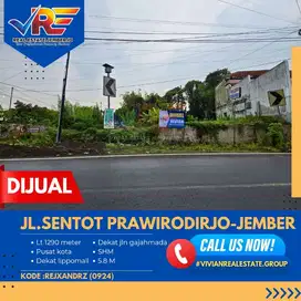 TANAH DI PUSAT KOTA DEKAT BANK BI DAN LIPPO MALL JEMBER