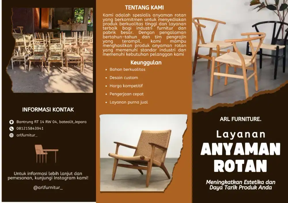 Jasa Anyaman Rotan Berkualitas, Harga Terjangkau