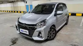 KM Rendah TDP 14JT Daihatsu Ayla 1.2 R Bensin-AT 2021 Silver